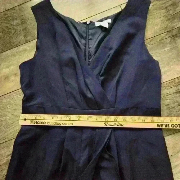 PURE ALFRED SUNG size 12 Womens navy blue dress, Great For A Wedding/summer - Picture 6 of 14